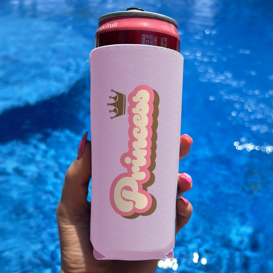 Princess - Cute Slim Can Drink Koozie