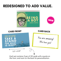 Inspiring Lunch Notes for Young Boys and Kids (Boxed Set)