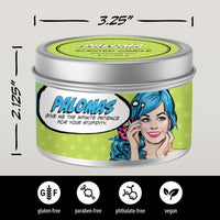 Paloma Handpoured Soy Tin Candle, 8oz