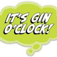 Pop Life Sticker - It's Gin O'Clock!