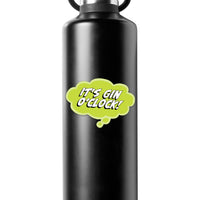 Pop Life Sticker - It's Gin O'Clock!