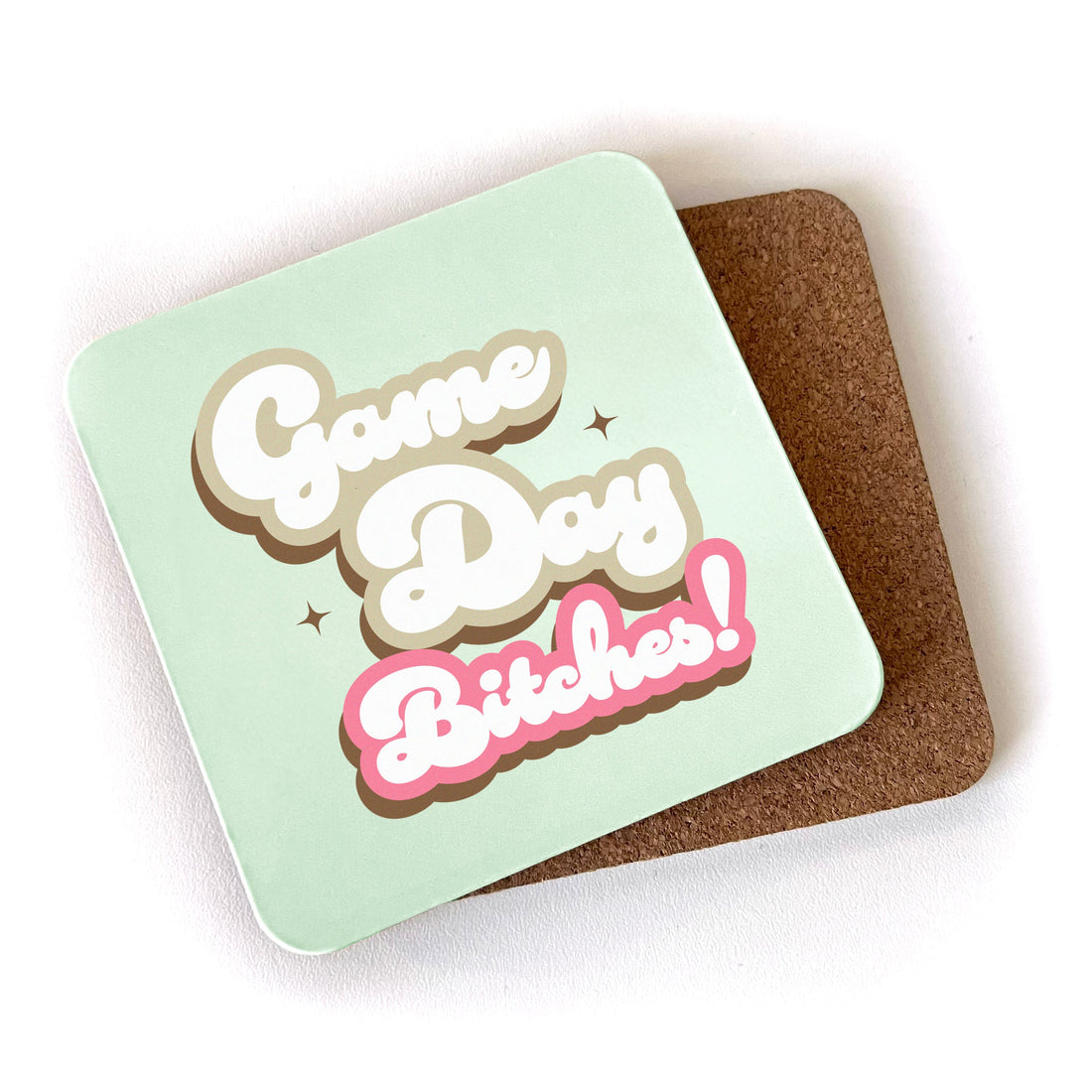 Game Day Bitches - Cork Coaster