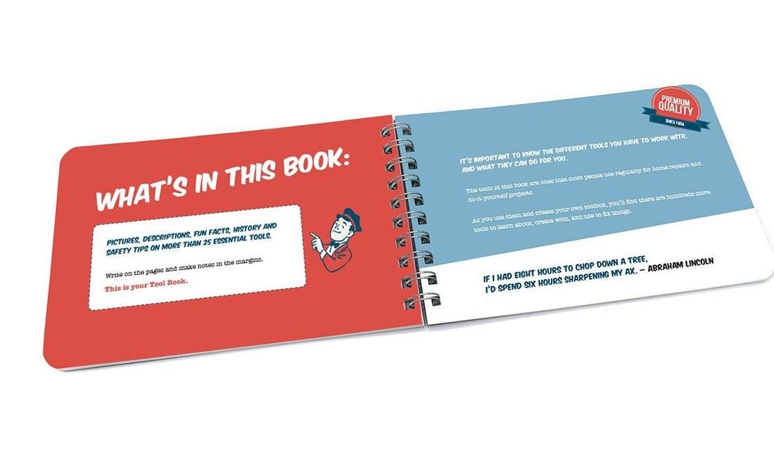 Learning About Tools Book - Fun Facts and Safety Tips