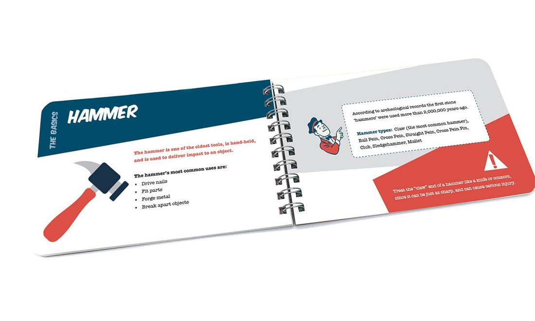 Learning About Tools Book - Fun Facts and Safety Tips