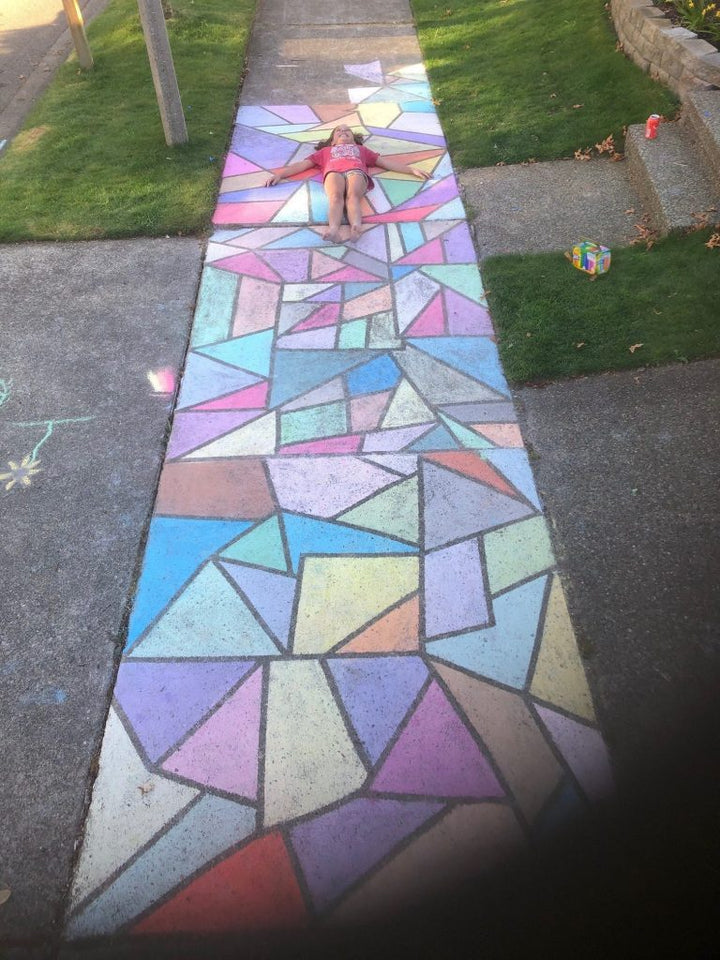 Sidewalk Chalk Art