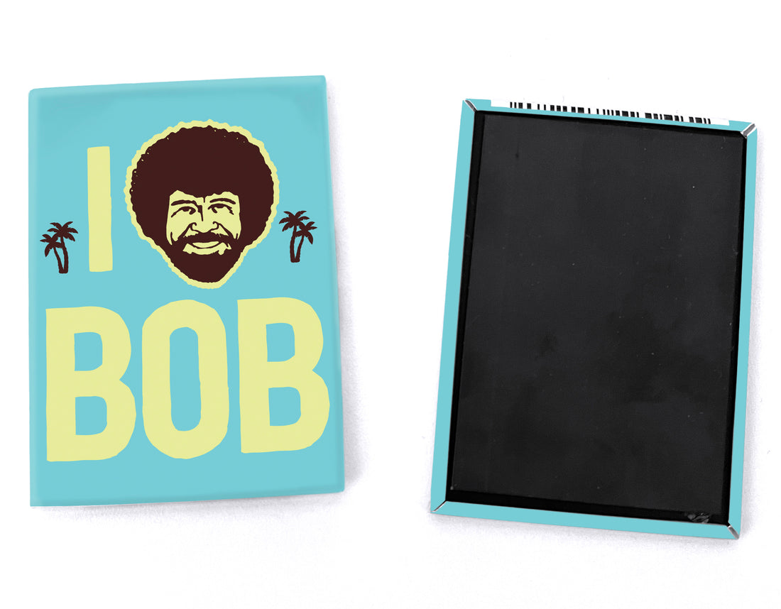 "I Heart Bob" Magnet - Official Bob Ross Merchandise