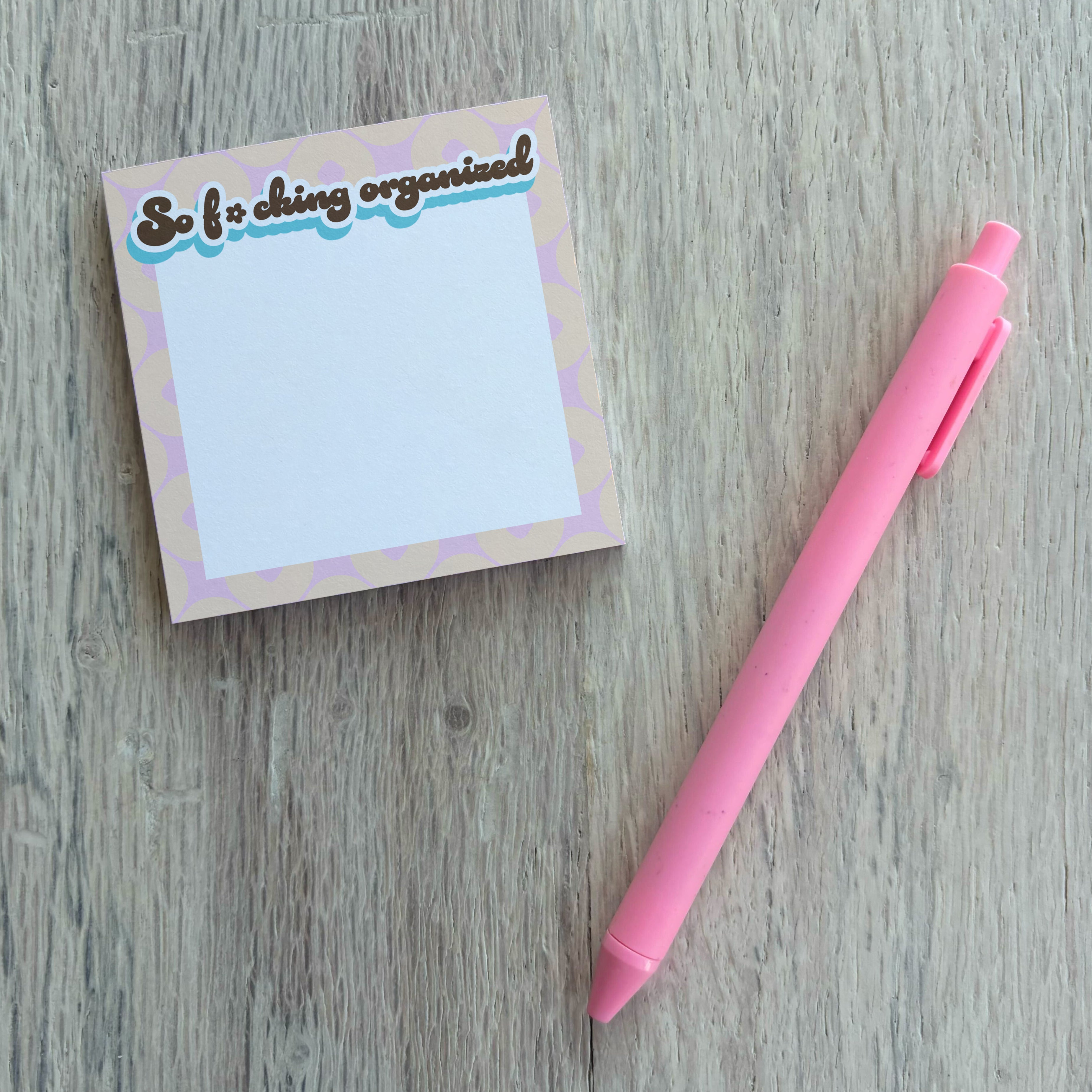 Papersalt Sticky Notes: Snarky Post-it Notes | So F'ing Organized