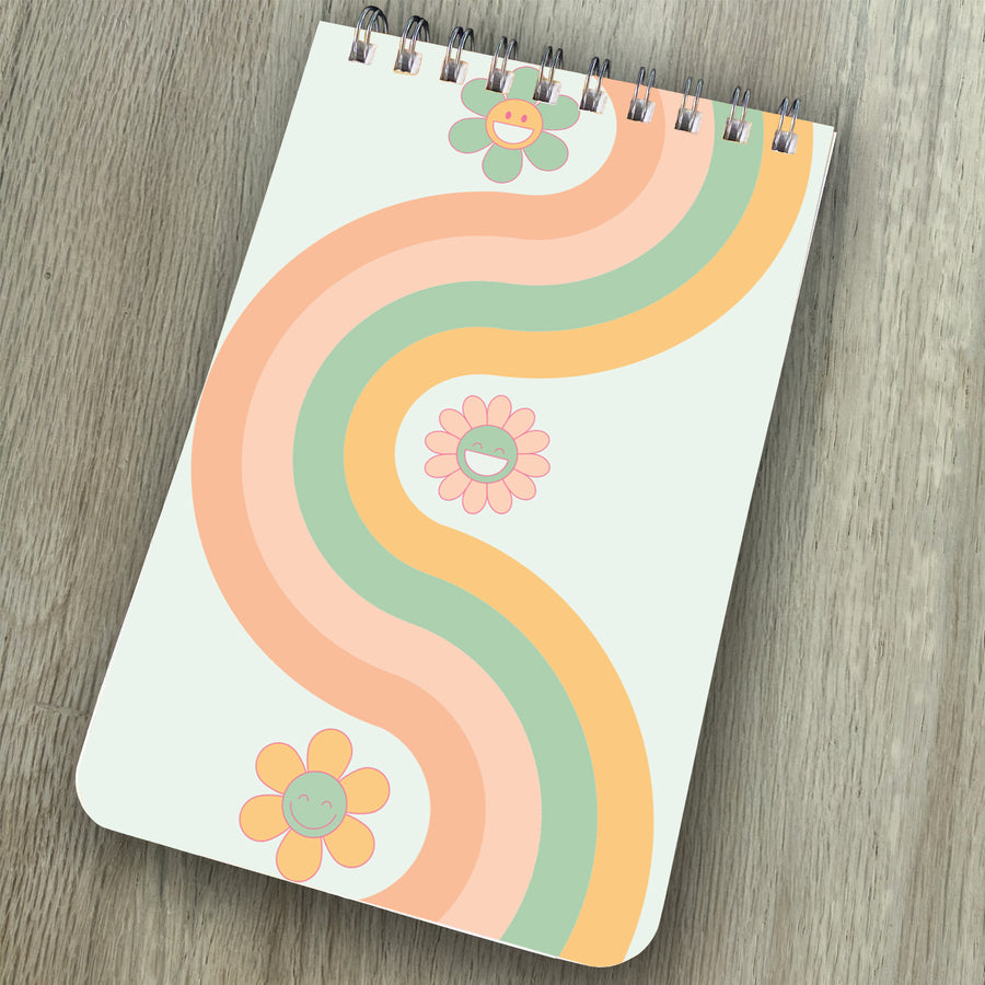 Large Spiral Notepads - Retro Designs (12 Options)