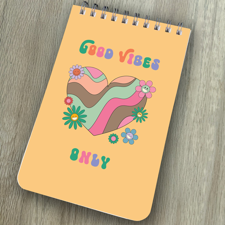 Large Spiral Notepads - Retro Designs (12 Options)