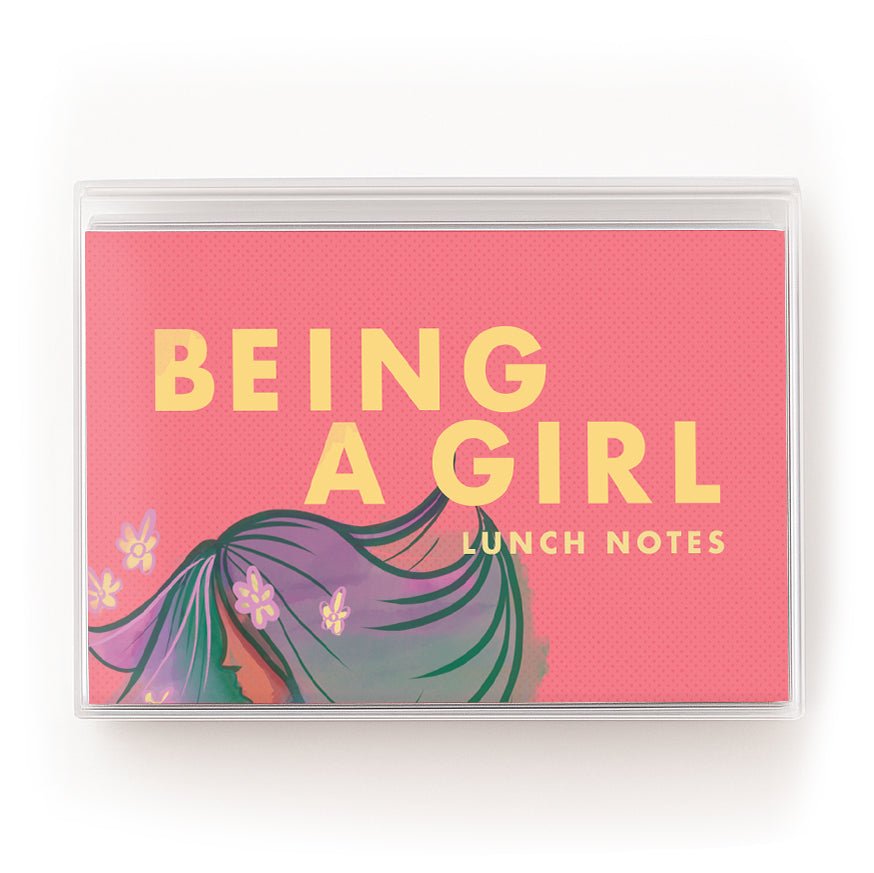 Being a Girl Lunch Notes | Lunch Notes for Girls | Papersalt