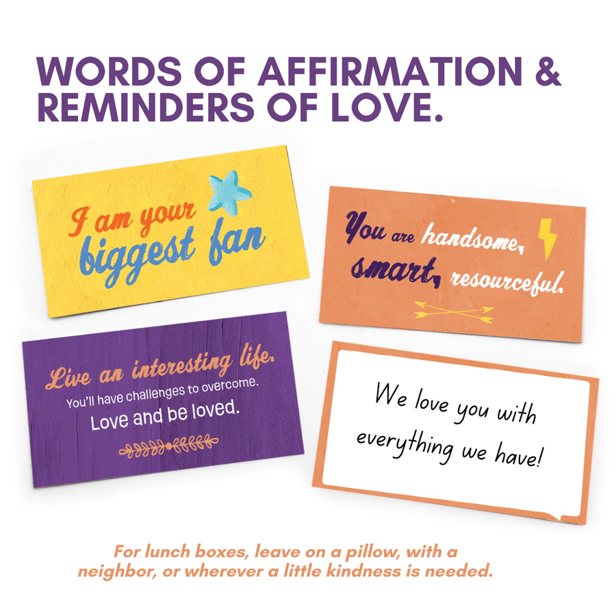 Tear & Share Love Note Booklets | Gifts from Parent to Son – Papersalt