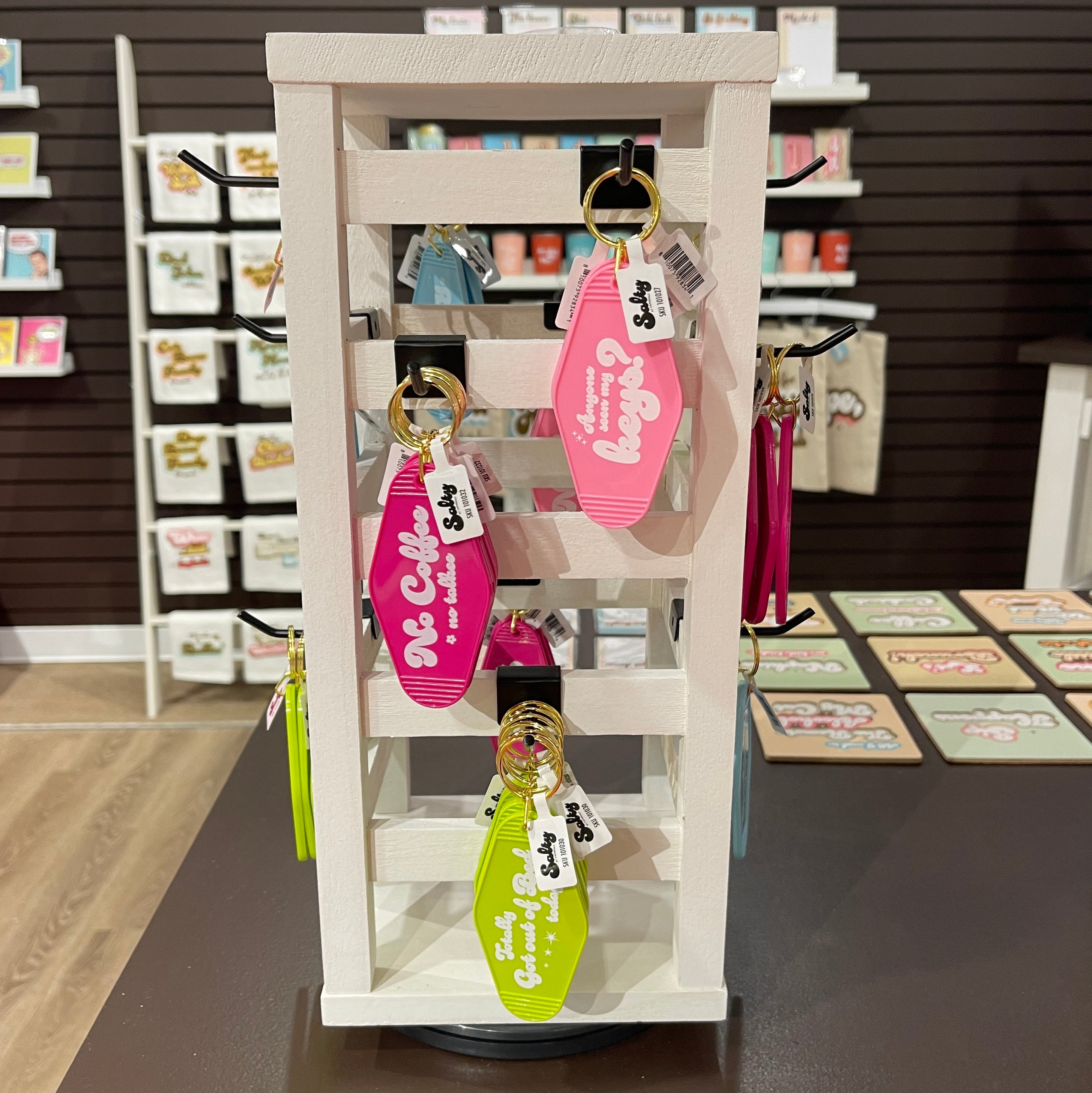 Numpty Keychain Papersalt Novelty Keychains: Funny and Cute