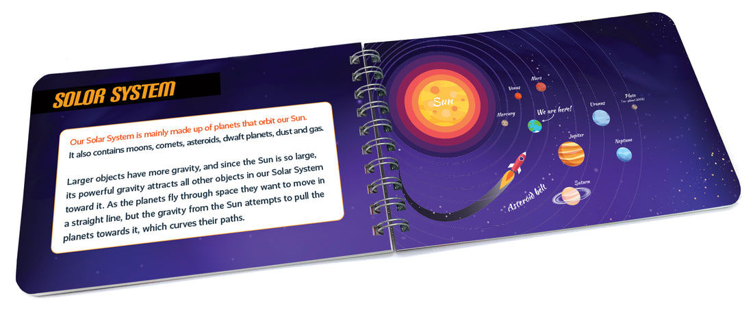 Soaring Through Our Solar System - Solar System Fact Book for Kids