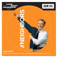 Mister Rogers "#Neighbors" Vinyl Sticker