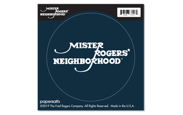 Mister Rogers Neighborhood Novelty Sticker