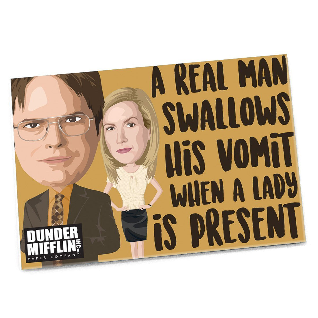 The Office Dunder Mifflin Coasters, Set of 6