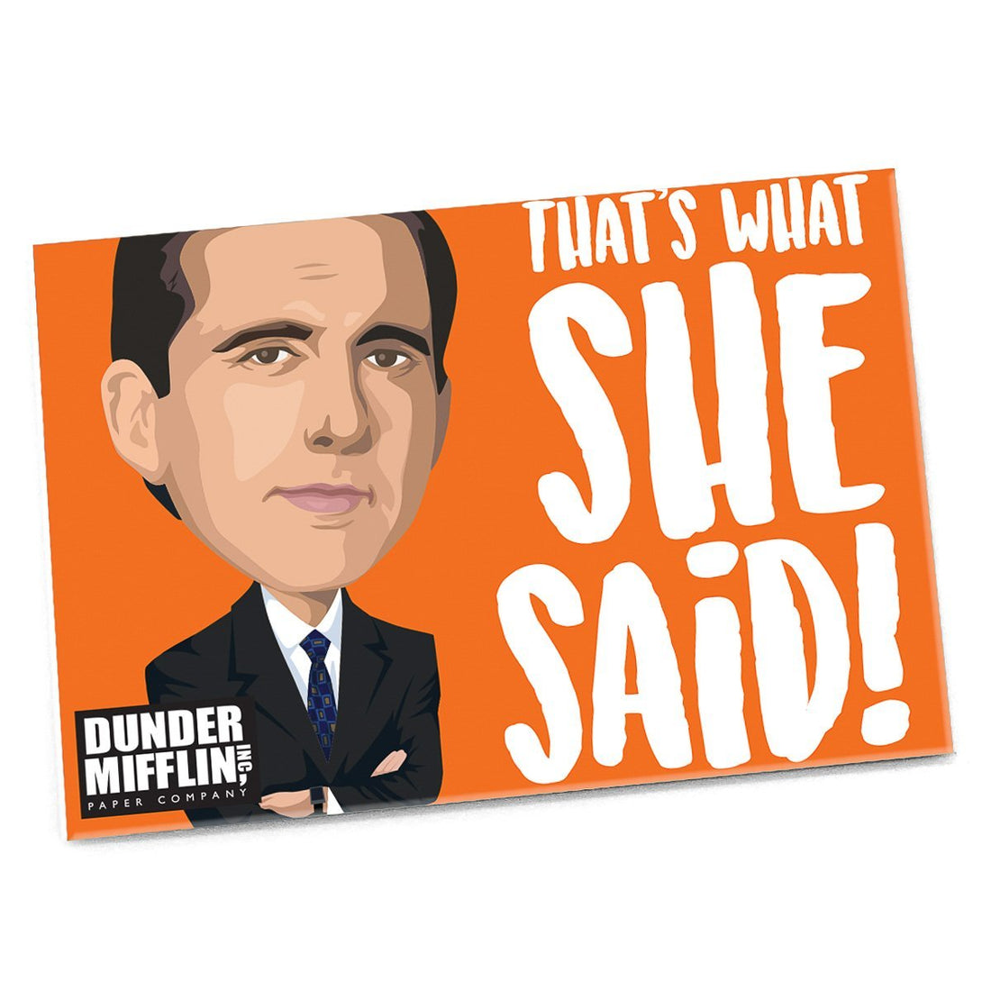 Dunder Mifflin Logo Magnet - Official The Office Merchandise