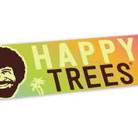 "Happy Trees" Bumper Sticker - Official Bob Ross Merchandise