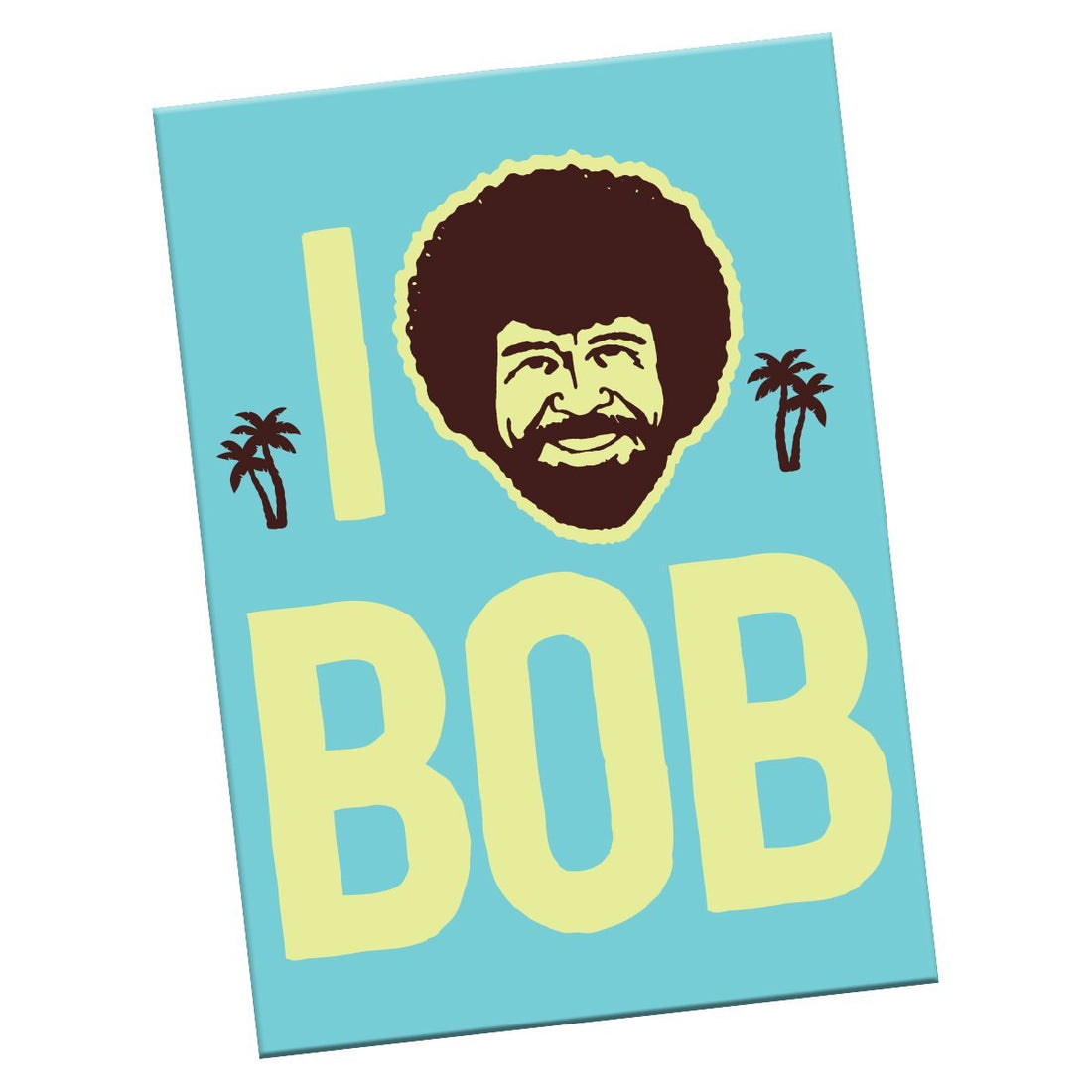 Bob Ross I ❤️ Bob Magnet, Bob Ross Merchandise