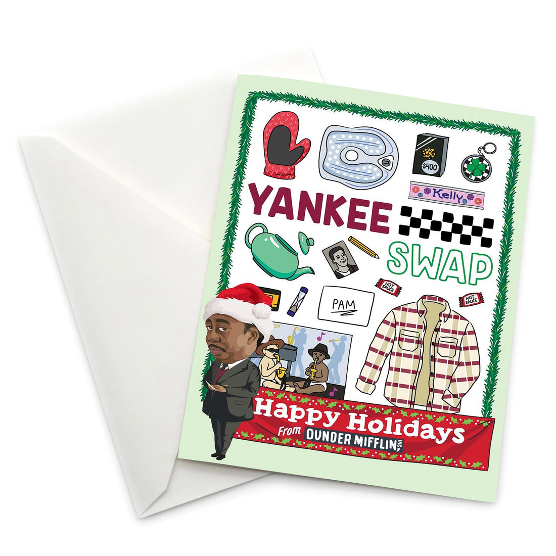 Yankee Swap Holiday Card - Official The Office Merchandise