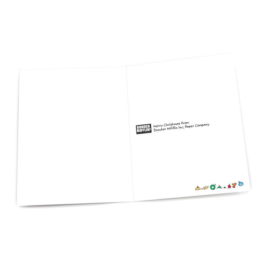 “Presents are the Best Way” Holiday Card - Official The Office Merchandise