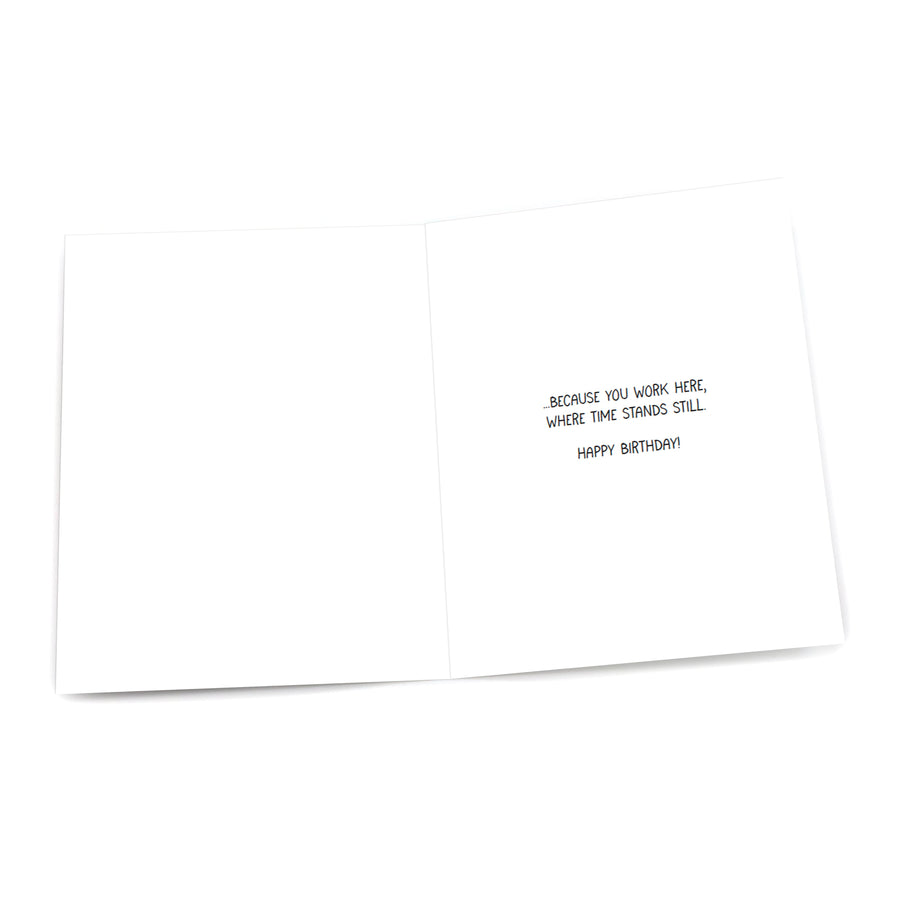 “Good News You're not Actually a Year Older” Birthday Card - Official The Office Merchandise