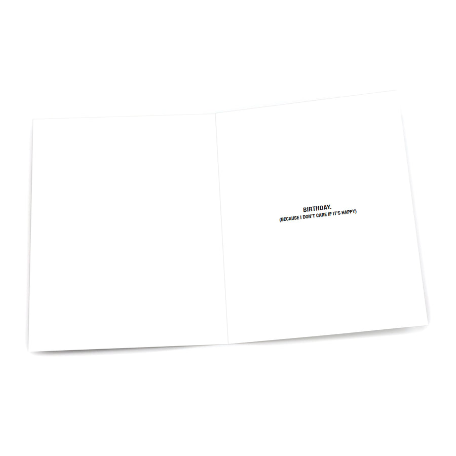 “Birthdays were invented by Hallmark” Birthday Card - Official Parks and Rec Merch