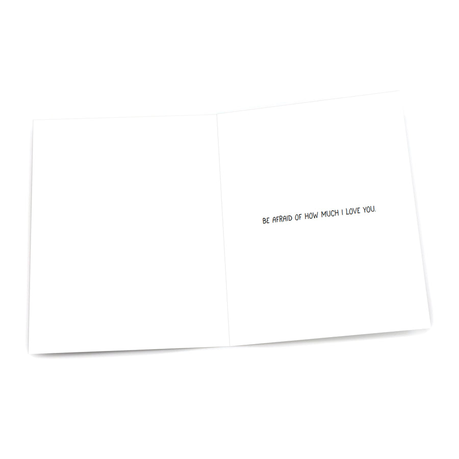 “Would I Rather be Feared or Loved” Greeting Card - Official The Office Merchandise