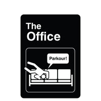 The Office Logo Parkour Vinyl Sticker - Official The Office Merchandise