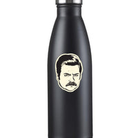 Ron Swanson Head Vinyl Sticker - Official Parks and Rec Merch