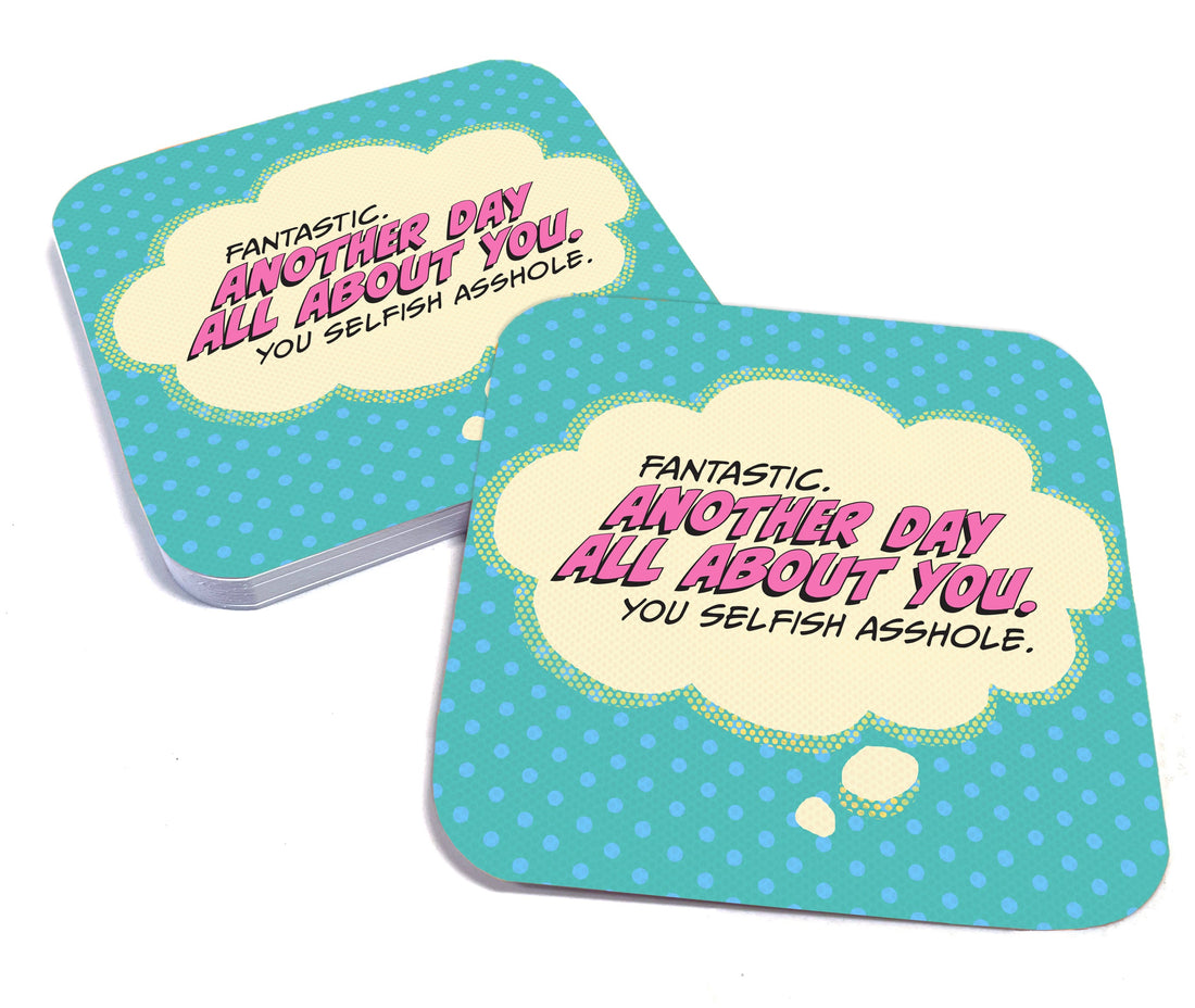 Fantastic. Another Day All About You! Birthday Paper Coaster Set