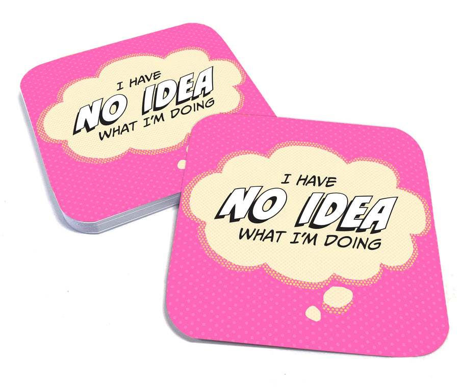 I Have No Idea What I'm Doing Paper Coaster Set