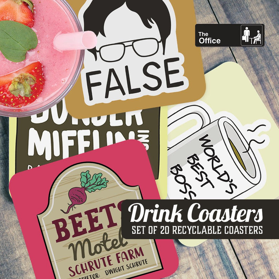 The Office: Everyday Assorted Paper Coaster Set (of 5)