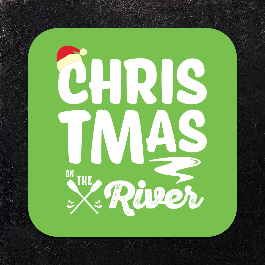 Christmas on the River Assorted Paper Coaster Set