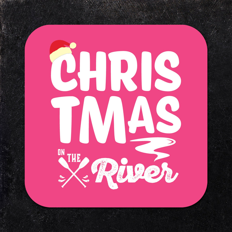 Christmas on the River Assorted Paper Coaster Set