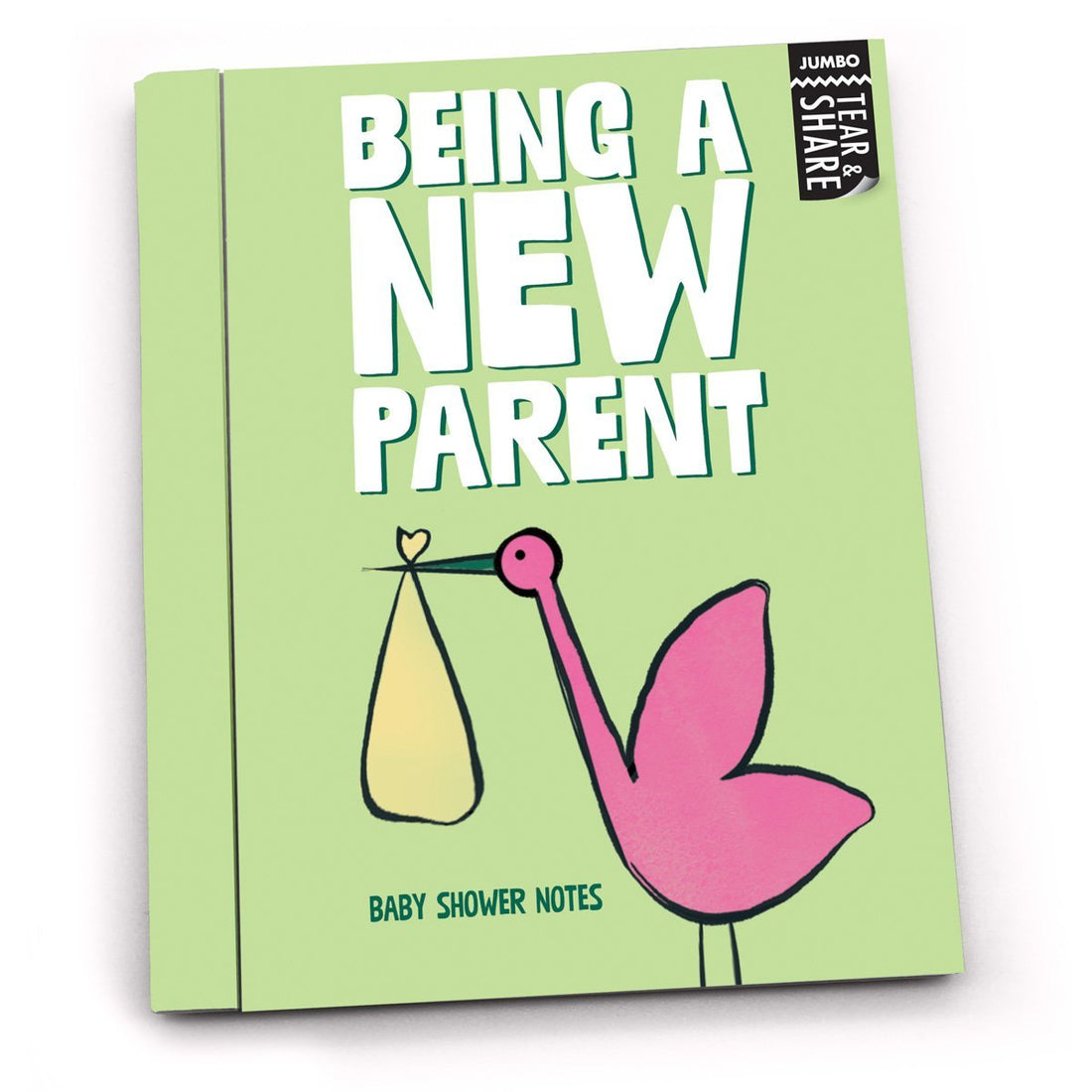 Being a new parent book cover.