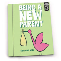 Being a new parent book cover.