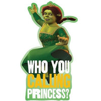 Fiona "Who You Calling Princess?" Vinyl Sticker - Official DreamWorks Shrek Merchandise