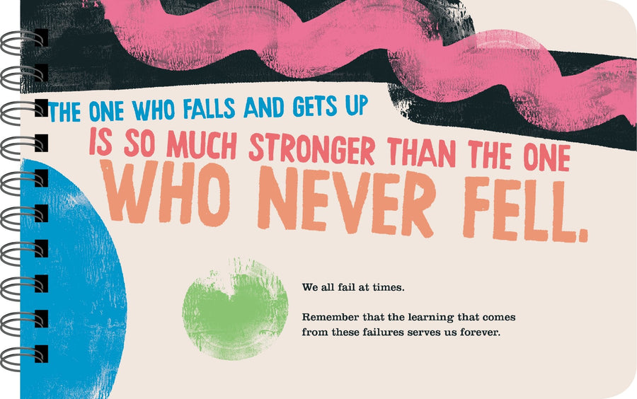 Grit for Girls "the one who falls" page