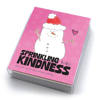 'Sprinkling Christmas Kindness' Greeting Card Set - Box of 20