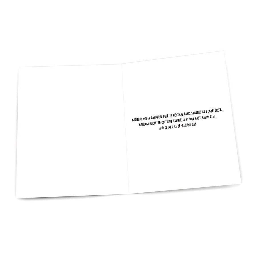 Washington Square Arch Christmas Card