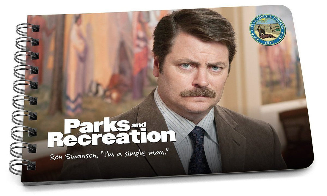 ron swanson quotes book cover