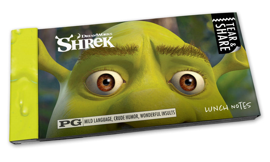 Shrek Tear and Share Quotes Notes - - Official Shrek Merchandise