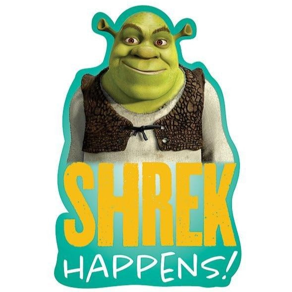 "Shrek Happens" Vinyl Sticker - Official DreamWorks Shrek Merchandise