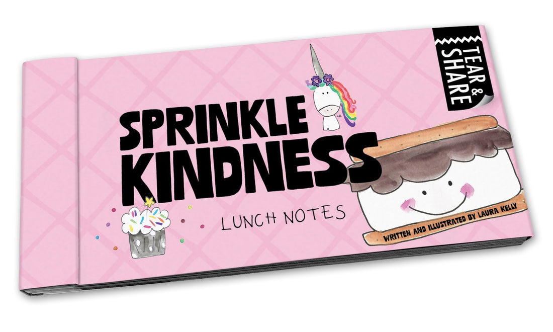 "Sprinkle Kindness" Tear and Share Lunch Notes