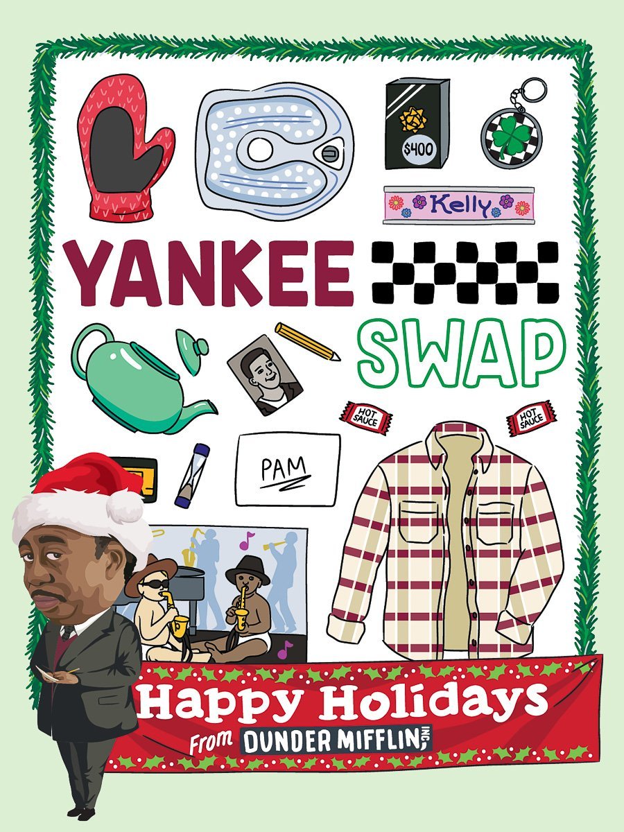 Holiday Greeting Card Set - Official The Office Merchandise