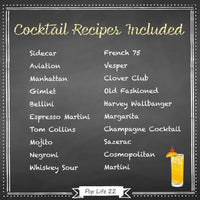 Time for a Drink-a-Doodle Doo! - Classic Cocktail Recipe Book