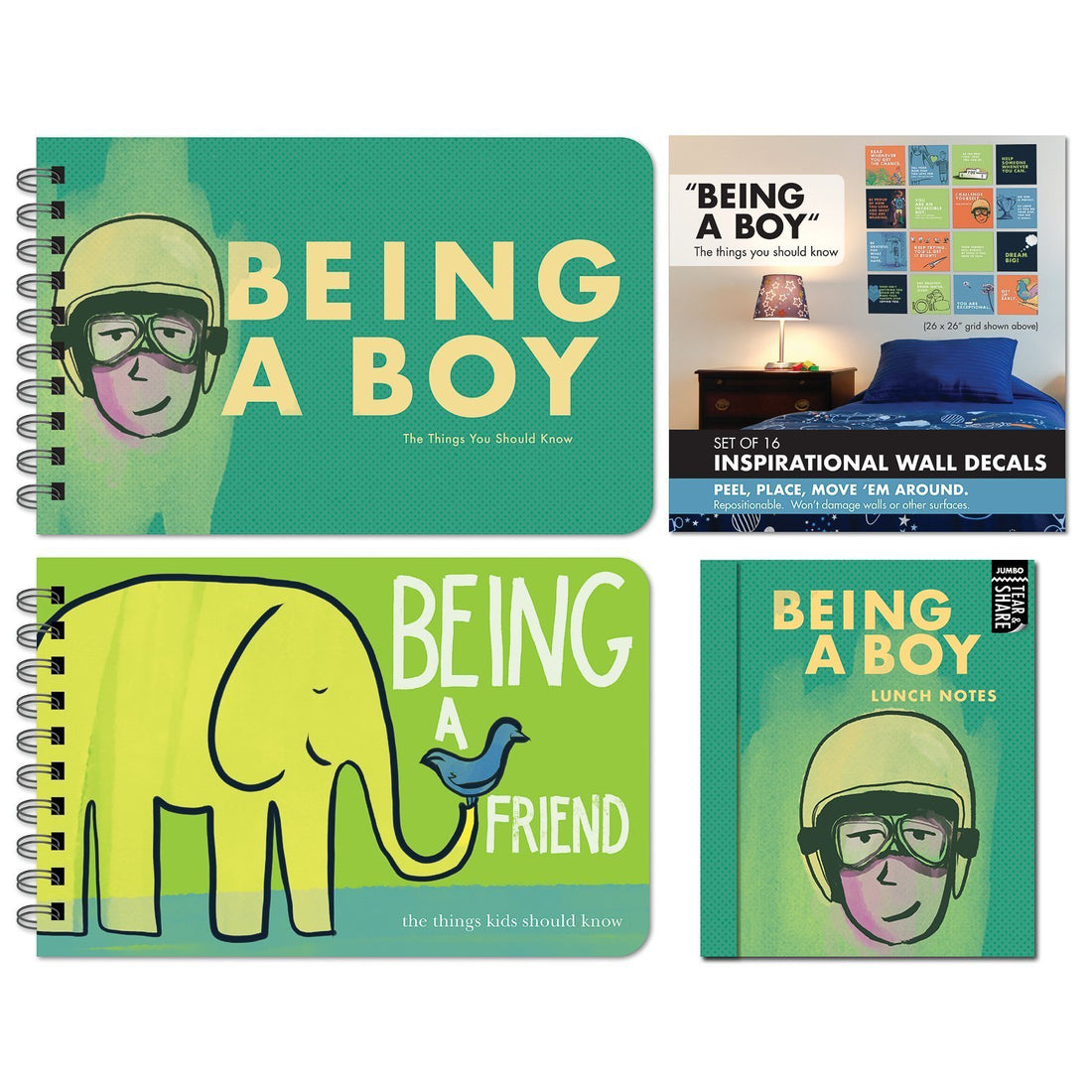 Inspirational Bundle for Boys - Papersalt Gifts for Boys