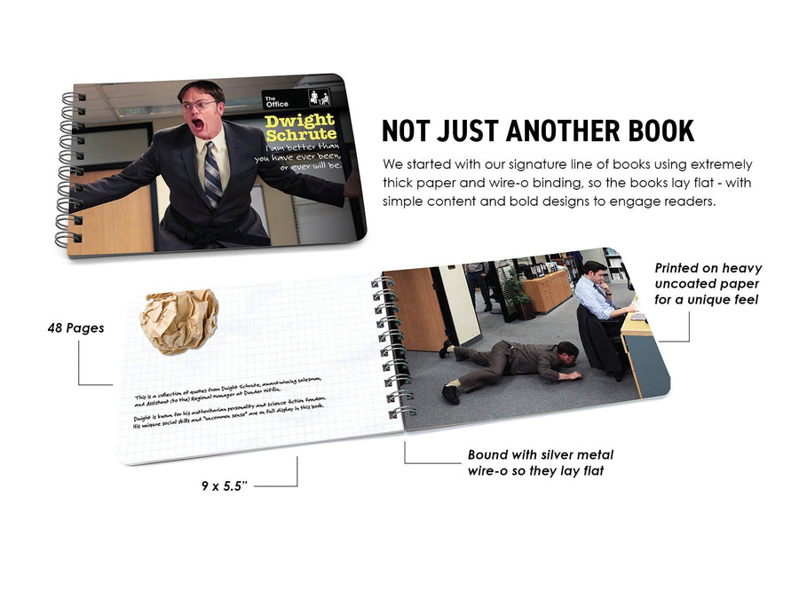 Dwight Schrute Quote Book - Official The Office Merchandise