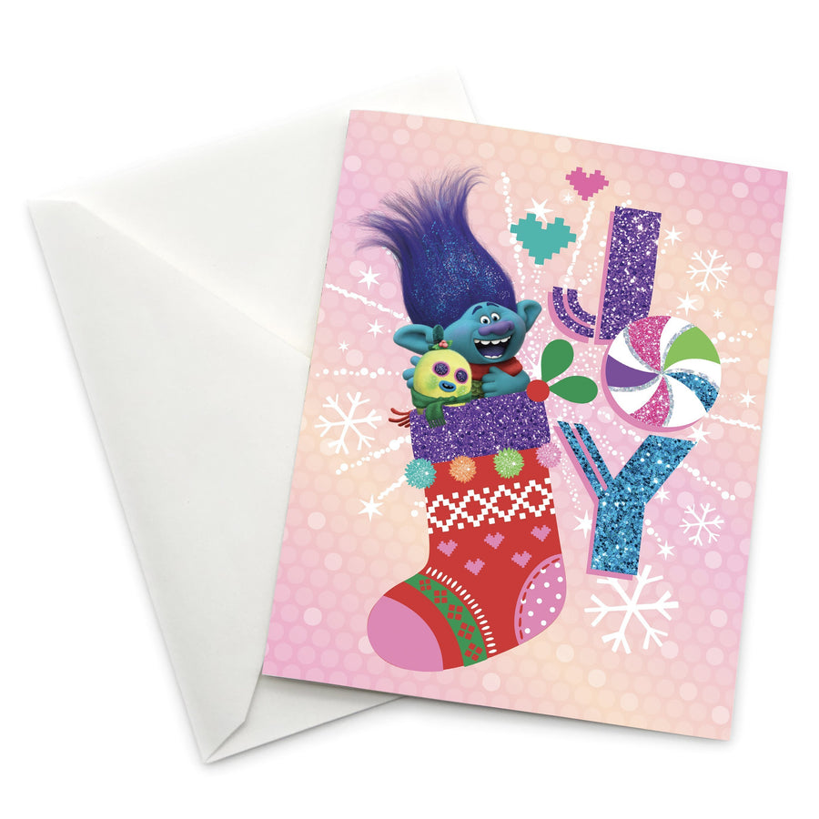 Trolls World Tour "Joy" Holiday Card